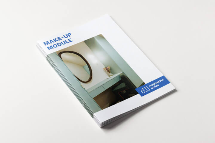 Montagehandleiding voor kast voor make-upmodule
